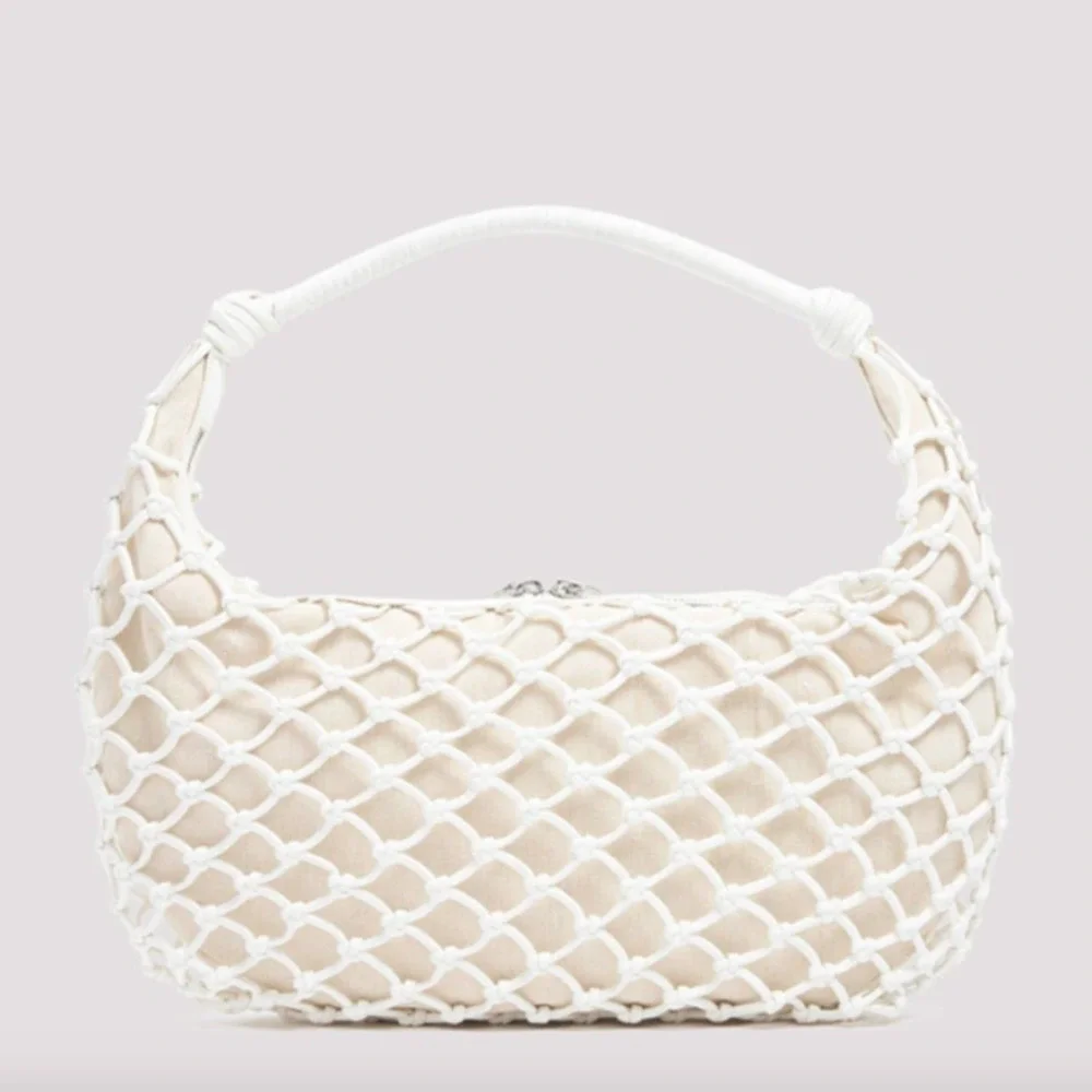 STAUD Large Luna Open-knit Netted Vegan Shoulder Bag - Picture 1 of 13